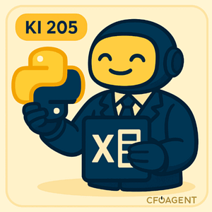 KI 205: Python in Excel mit KI
