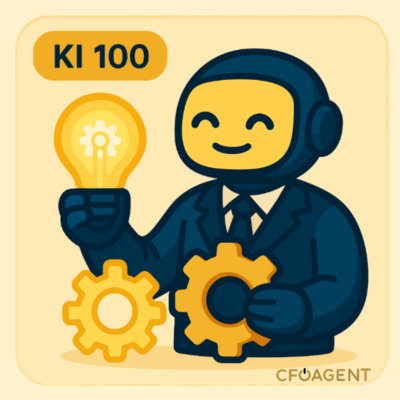 KI 100: Online-Praxis-Seminar Einführung KI im Finanz- und Rechnungswesen